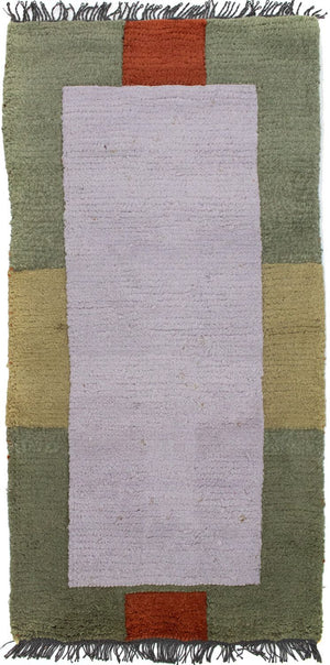 Nepal tapijt - 140 x 70 cm - beige