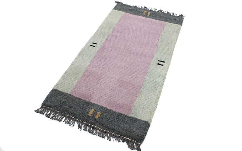 Nepal tapijt - 140 x 70 cm - roze