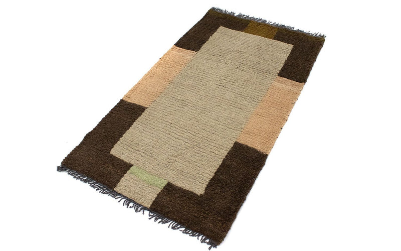 Nepal tapijt - 140 x 70 cm - beige
