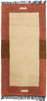 Nepal tapijt - 140 x 70 cm - beige