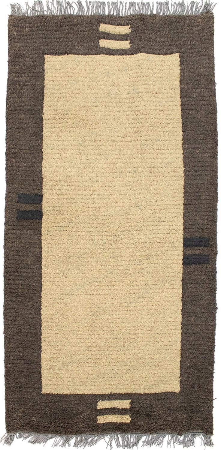 Nepal tapijt - 140 x 70 cm - beige