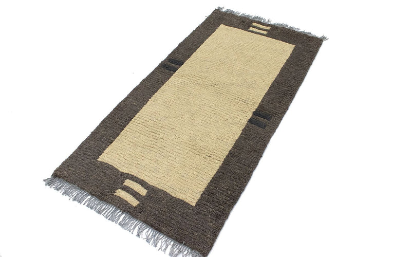 Nepal tapijt - 140 x 70 cm - beige