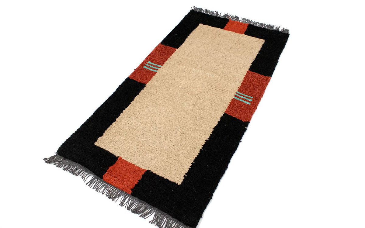 Nepal tapijt - 140 x 70 cm - beige
