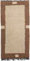 Nepal tapijt - 140 x 70 cm - beige
