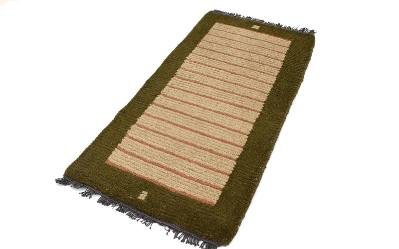 Nepal tapijt - 140 x 70 cm - beige