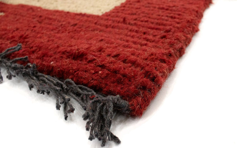 Nepal tapijt - 140 x 70 cm - beige