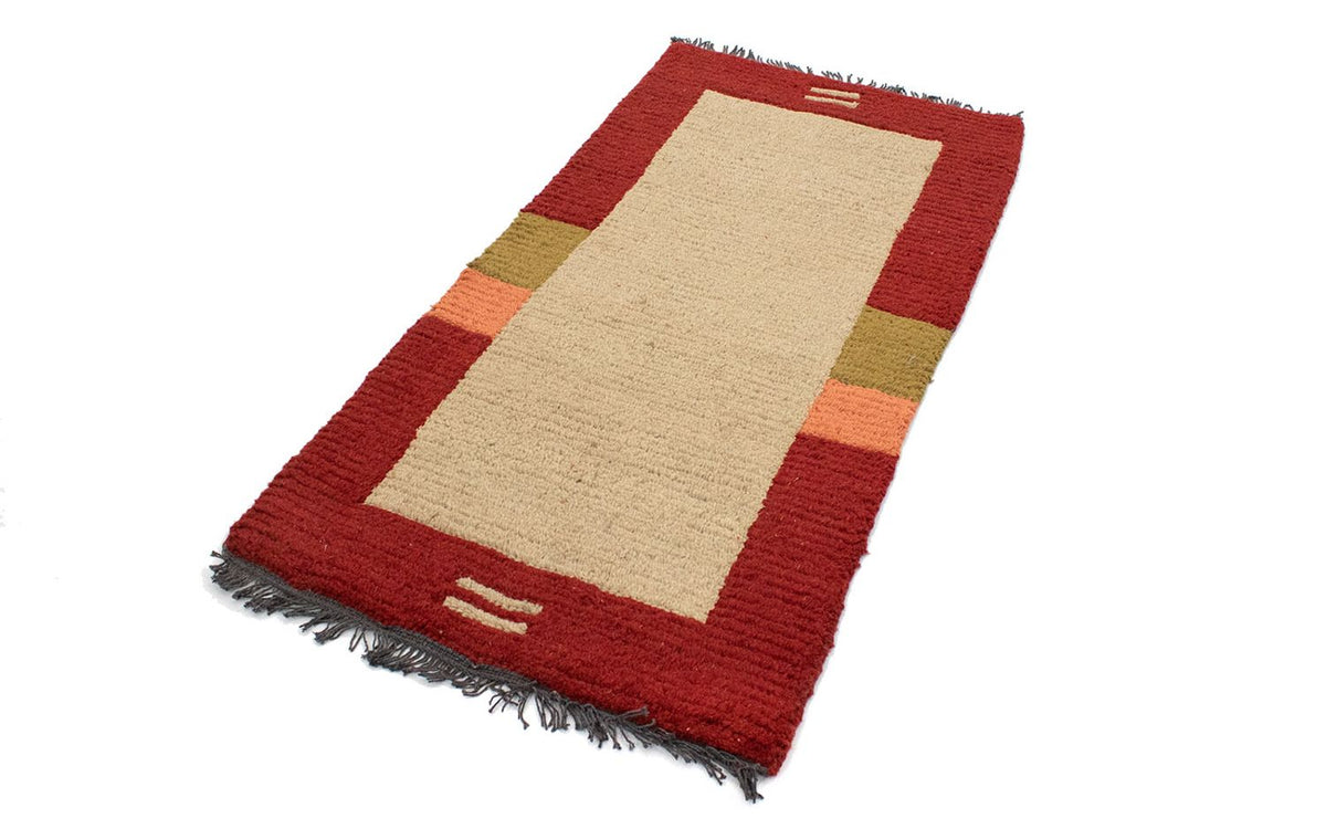 Nepal tapijt - 140 x 70 cm - beige
