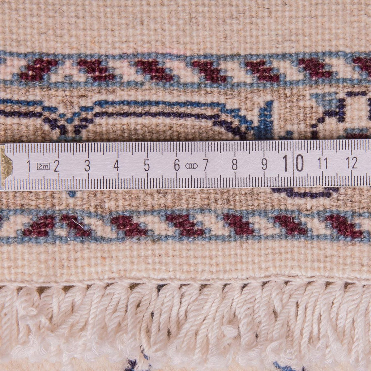 Loper Perzisch tapijt - Nain - 143 x 69 cm - beige