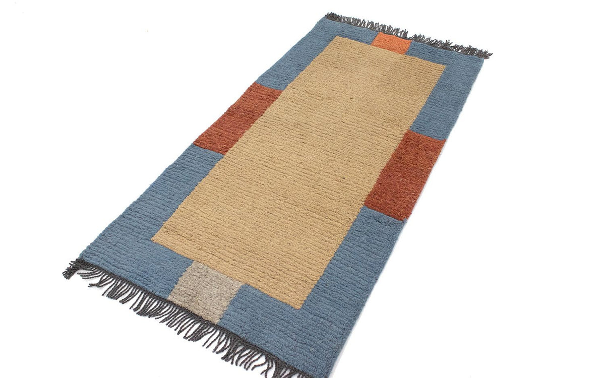 Nepal tapijt - 140 x 70 cm - beige