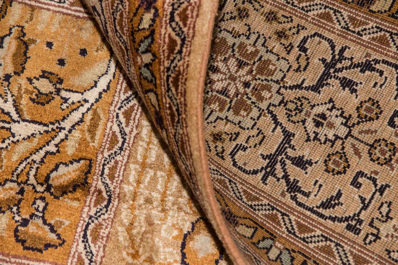 Zijden tapijt - Kashmir Silk - 240 x 157 cm - beige