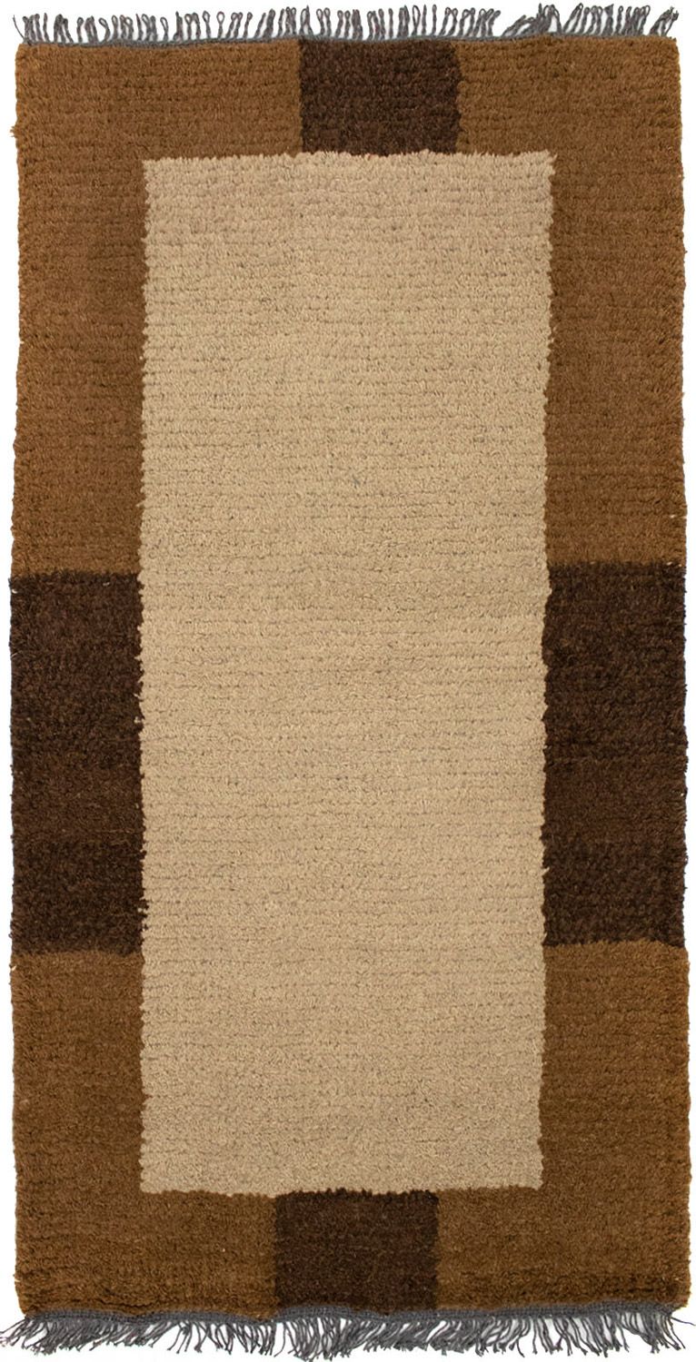 Nepal tapijt - 140 x 70 cm - beige