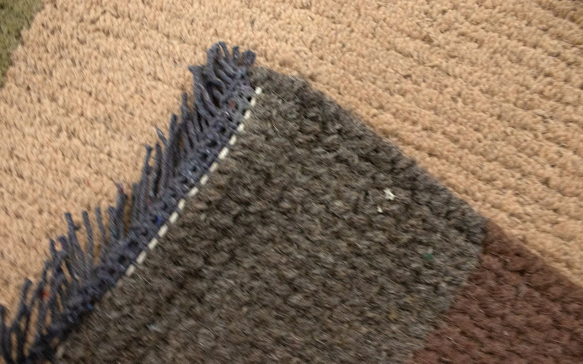 Nepal tapijt - 140 x 70 cm - beige