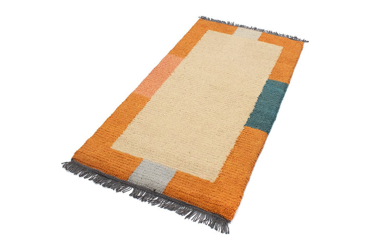 Nepal tapijt - 140 x 70 cm - beige