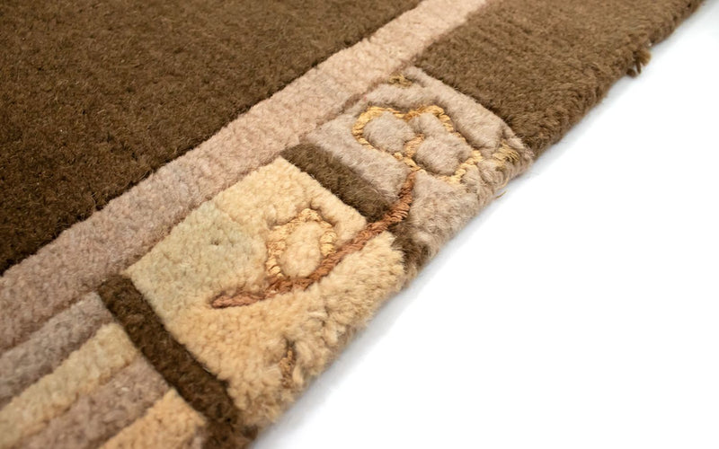 Nepal tapijt - 140 x 70 cm - bruin