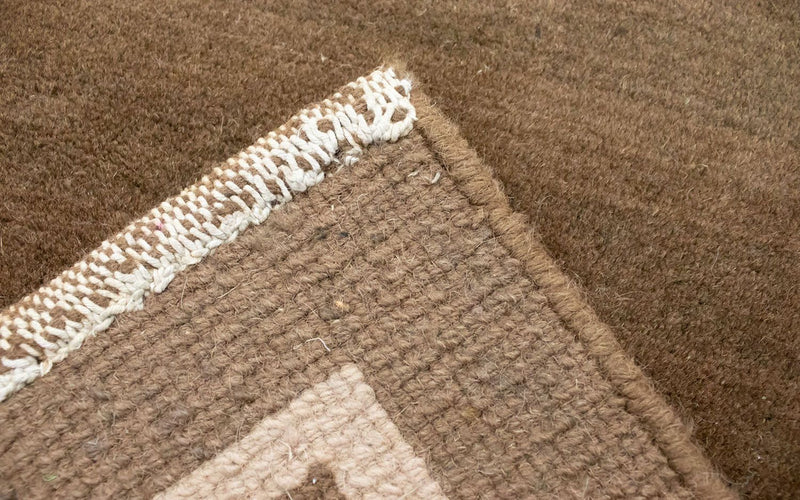 Nepal tapijt - 140 x 70 cm - bruin