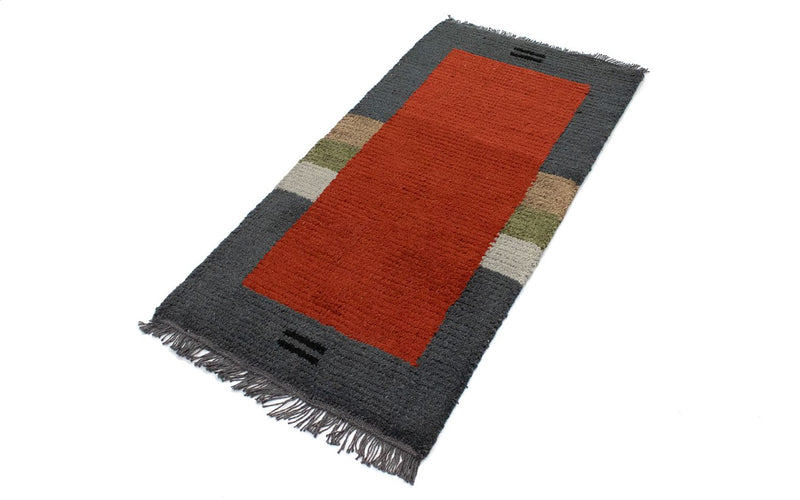 Nepal tapijt - 140 x 70 cm - rood
