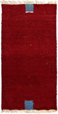 Nepal tapijt - 140 x 70 cm - rood