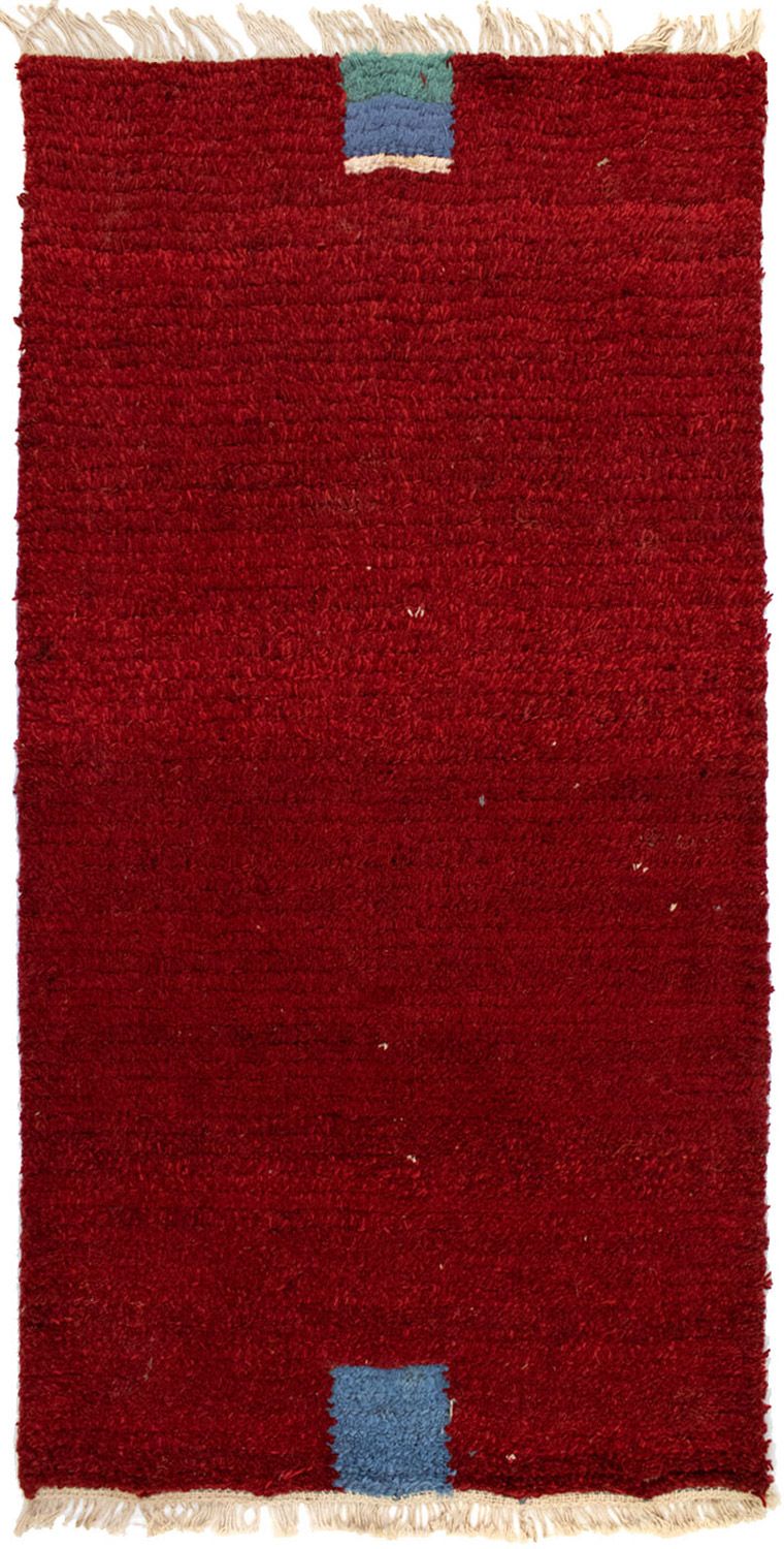 Nepal tapijt - 140 x 70 cm - rood