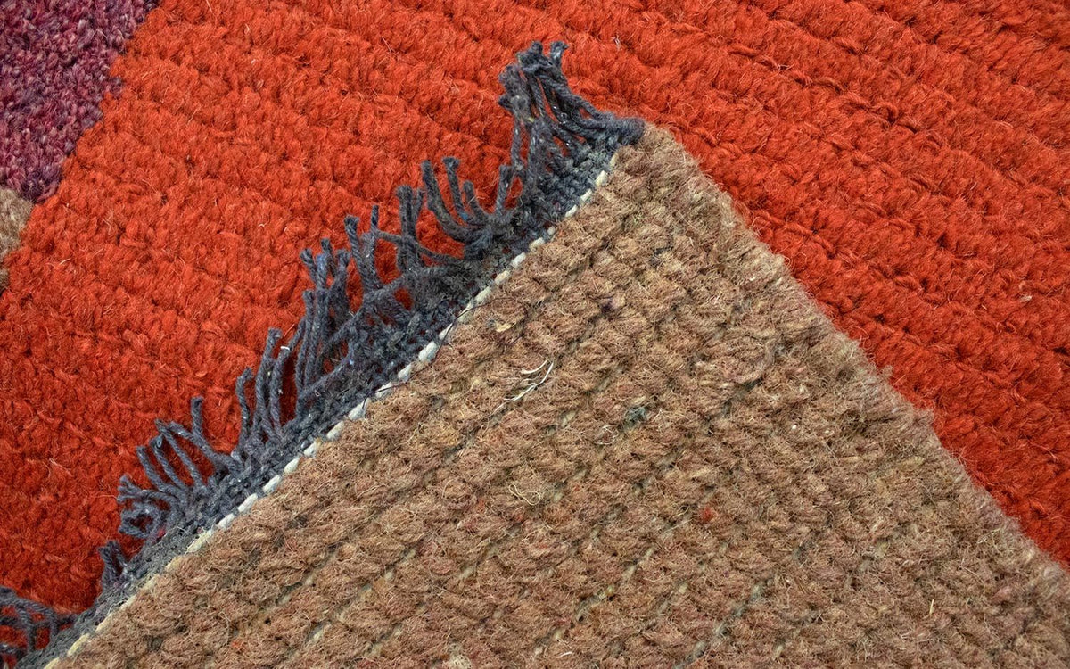 Nepal tapijt - 140 x 70 cm - rood