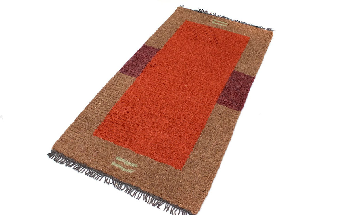 Nepal tapijt - 140 x 70 cm - rood