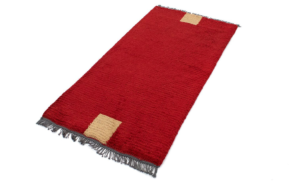 Nepal tapijt - 140 x 70 cm - rood