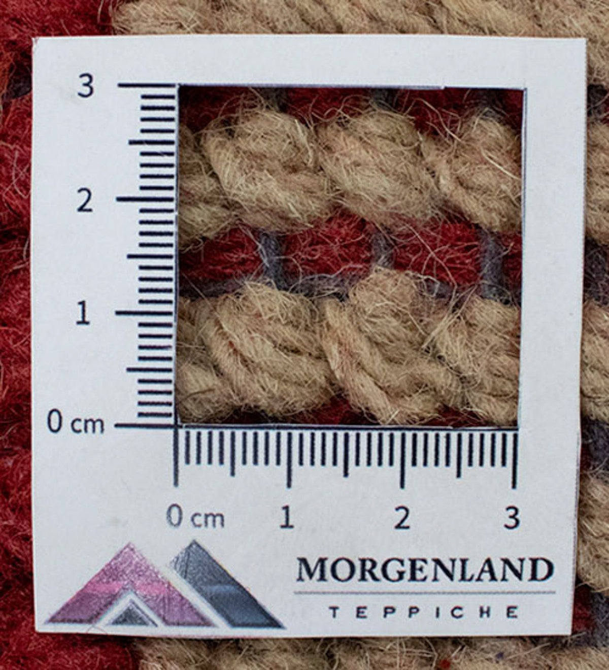 Nepal tapijt - 140 x 70 cm - rood