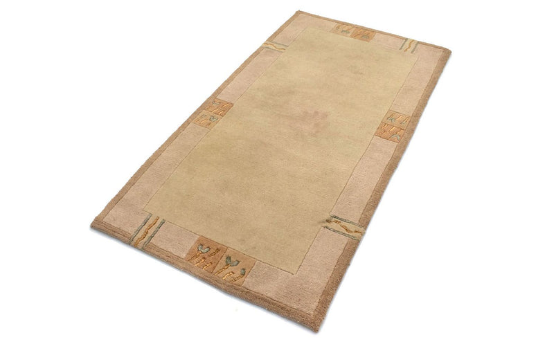 Nepal tapijt - 140 x 70 cm - beige