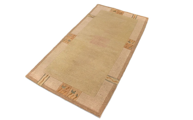 Nepal tapijt - 140 x 70 cm - beige