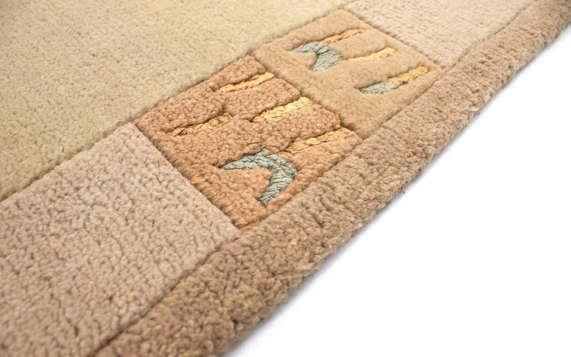 Nepal tapijt - 140 x 70 cm - beige