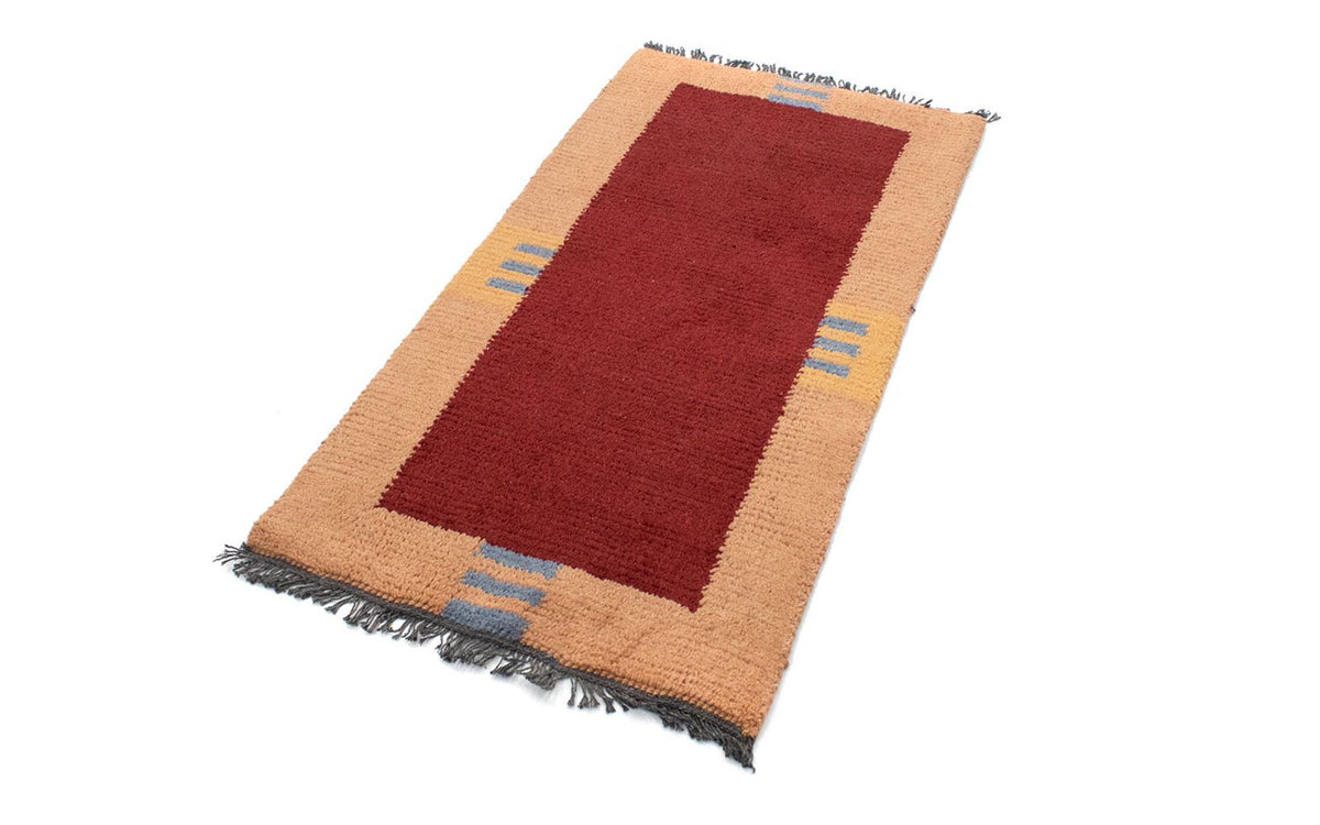Nepal tapijt - 140 x 70 cm - rood