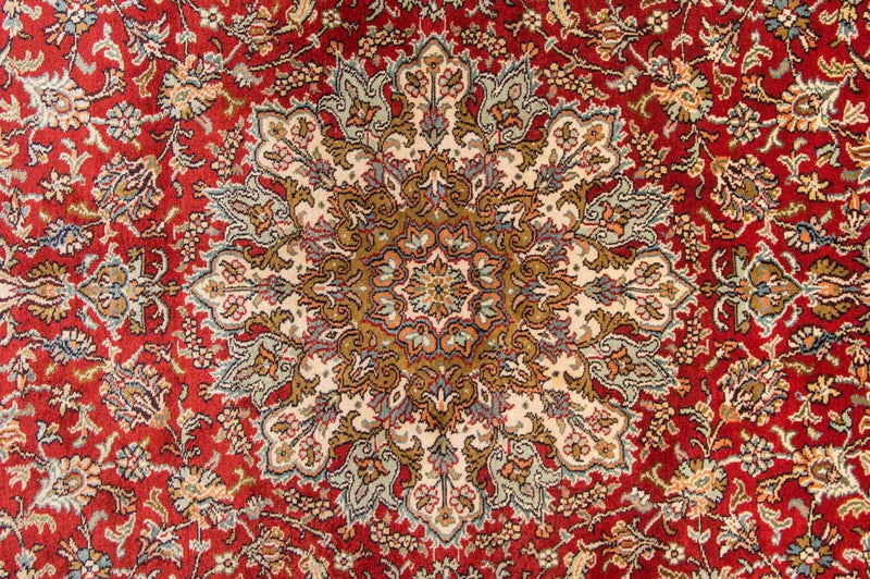 Zijden tapijt - Kashmir Silk - 218 x 156 cm - rood