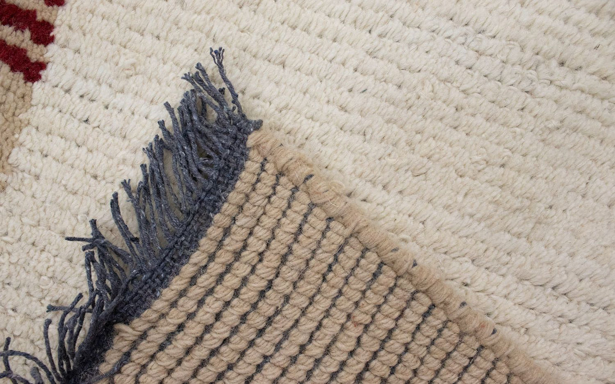 Nepal tapijt - 140 x 70 cm - beige