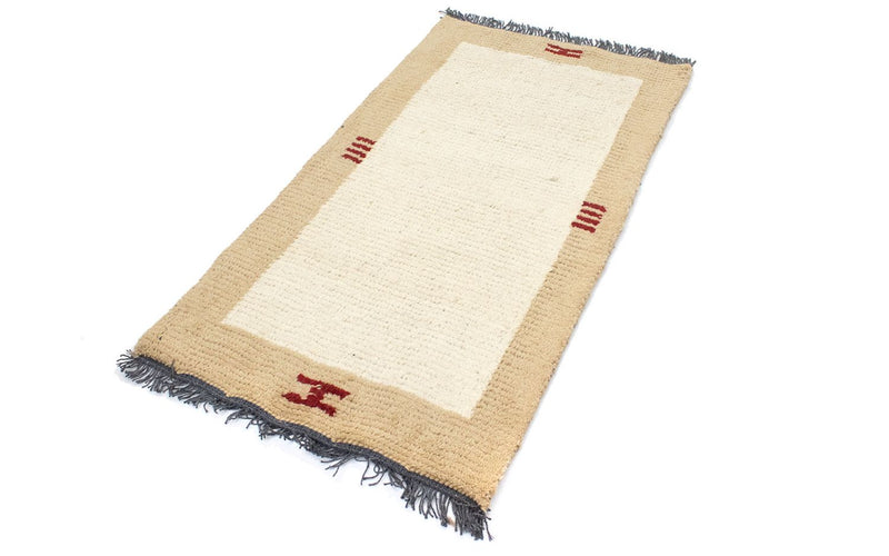 Nepal tapijt - 140 x 70 cm - beige