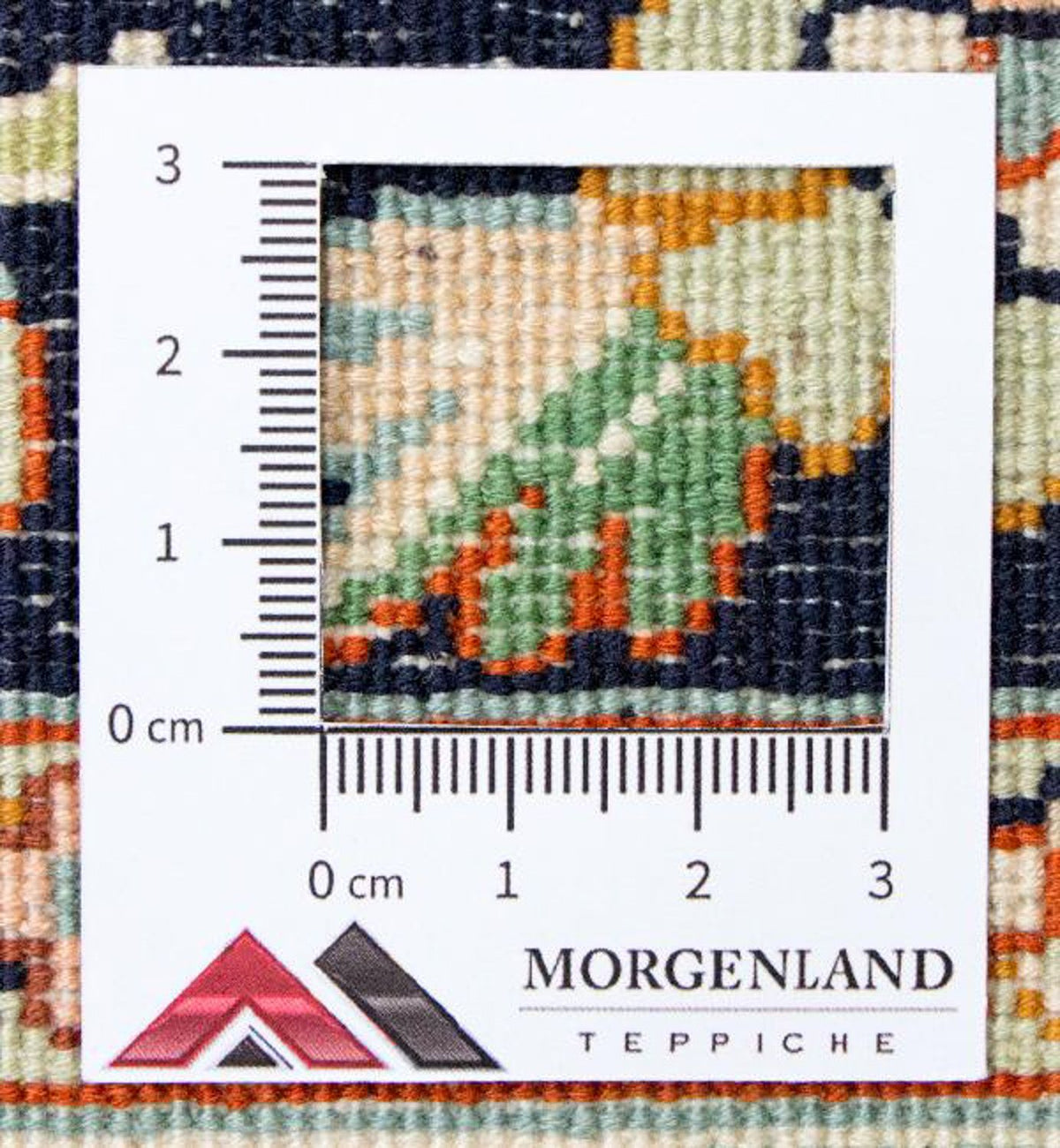 Zijden tapijt - Kashmir Silk - 98 x 63 cm - blauw