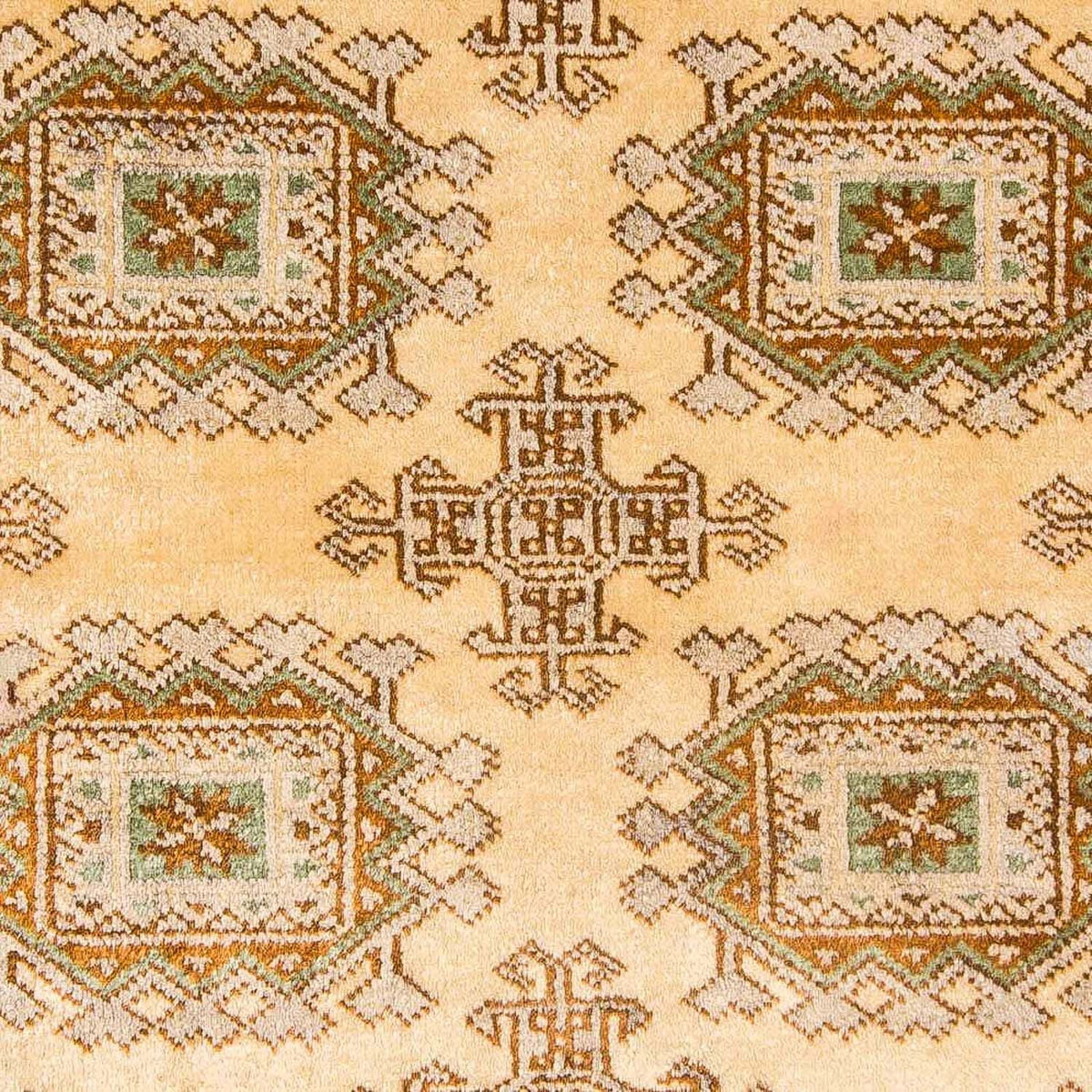 Turkaman tapijt - 184 x 126 cm - beige
