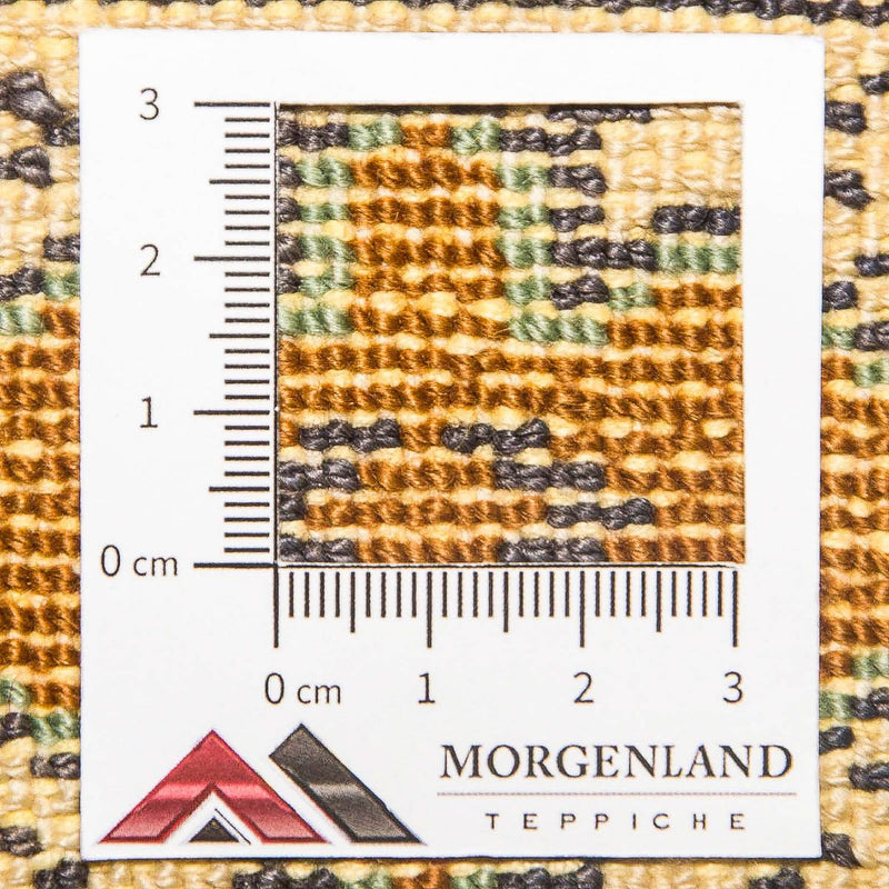 Turkaman tapijt - 184 x 126 cm - beige