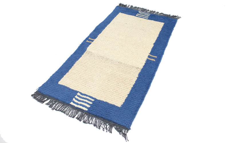 Nepal tapijt - 140 x 70 cm - beige