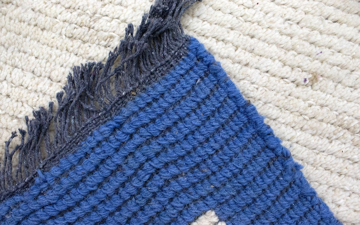 Nepal tapijt - 140 x 70 cm - beige