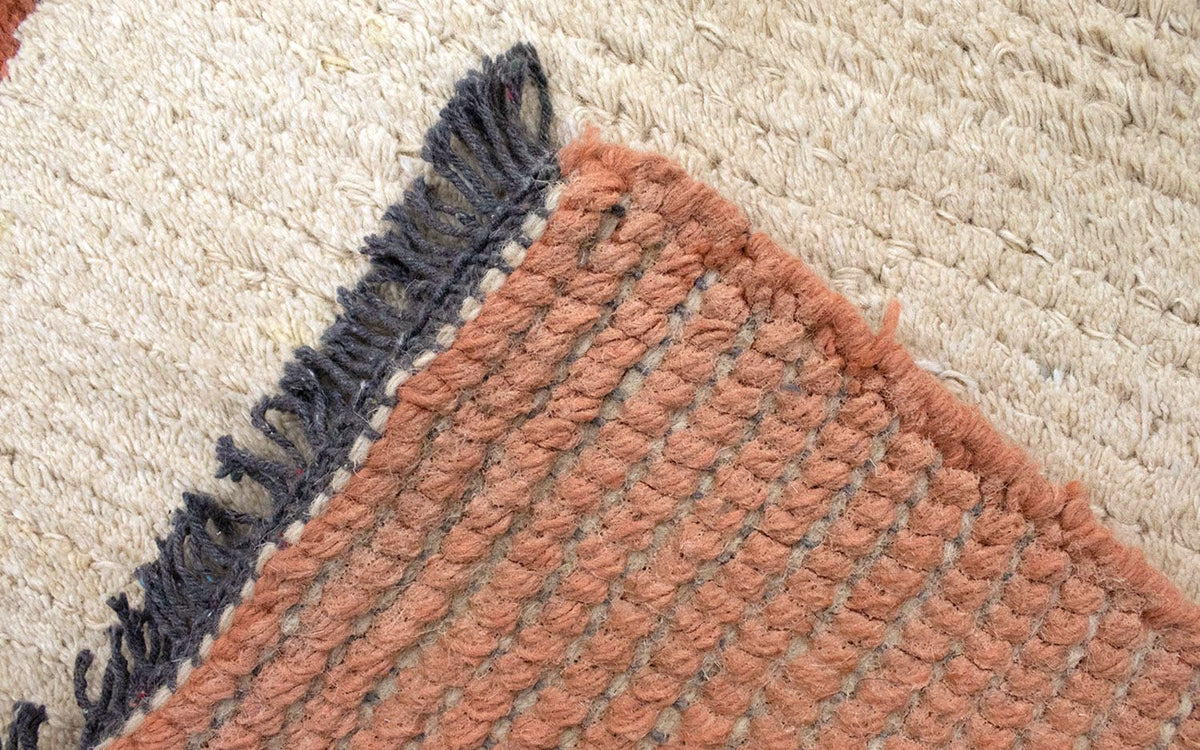 Nepal tapijt - 140 x 70 cm - beige