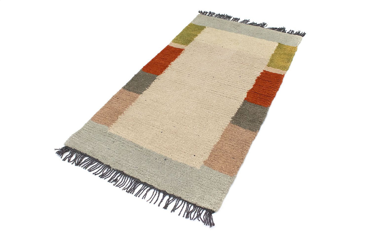 Nepal tapijt - 140 x 70 cm - beige
