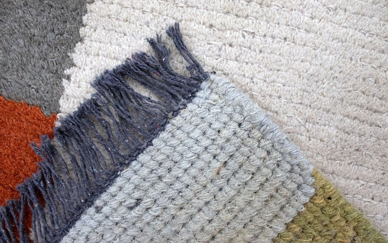 Nepal tapijt - 140 x 70 cm - beige