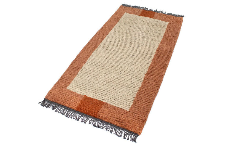 Nepal tapijt - 140 x 70 cm - beige