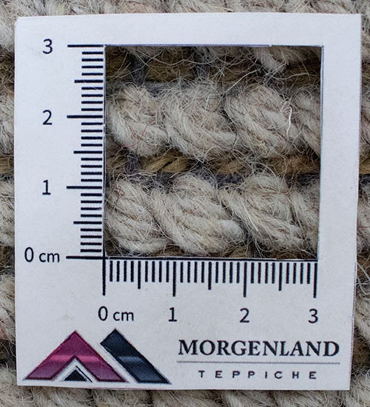 Nepal tapijt - 140 x 70 cm - beige