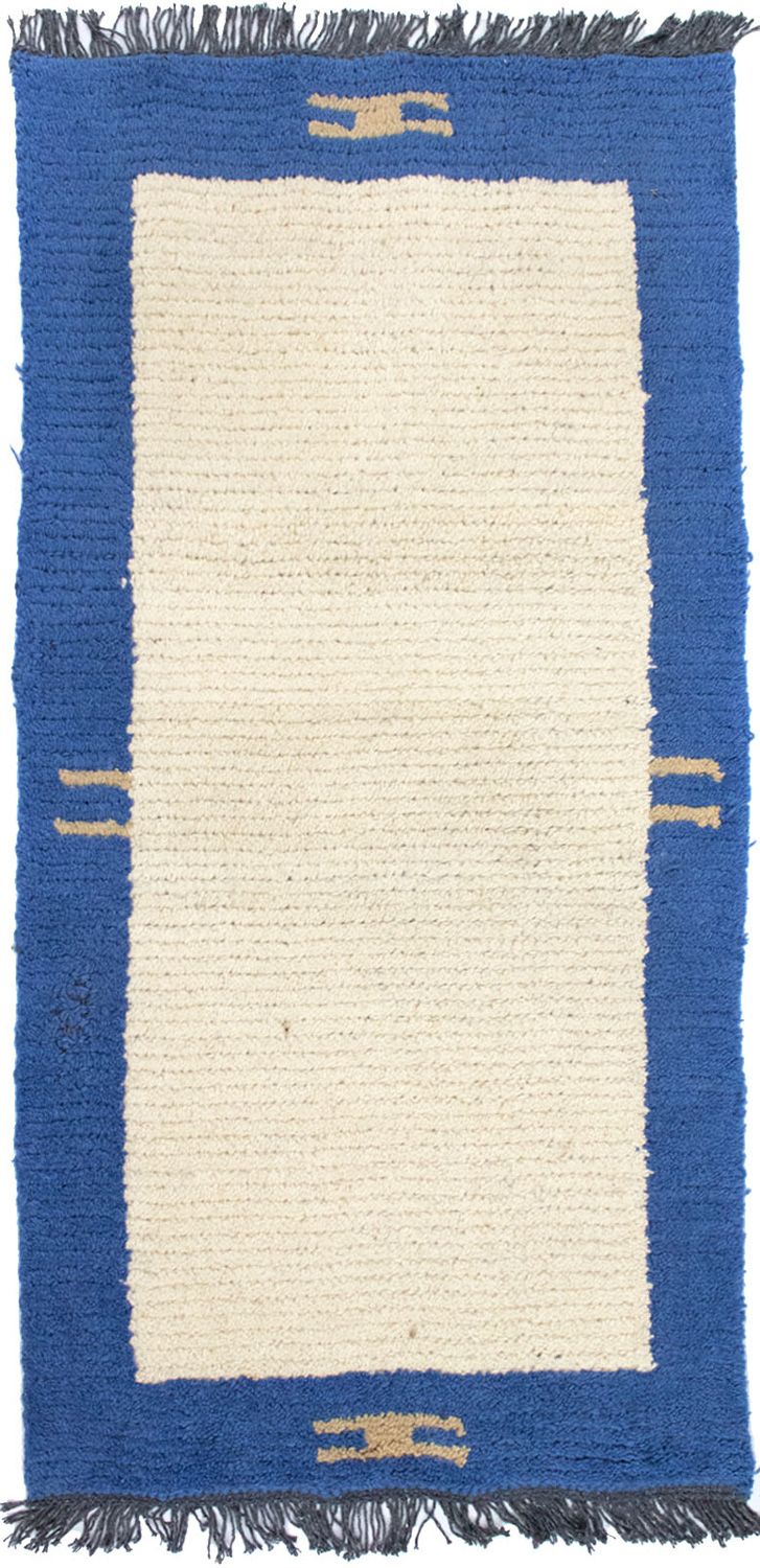 Nepal tapijt - 140 x 70 cm - beige