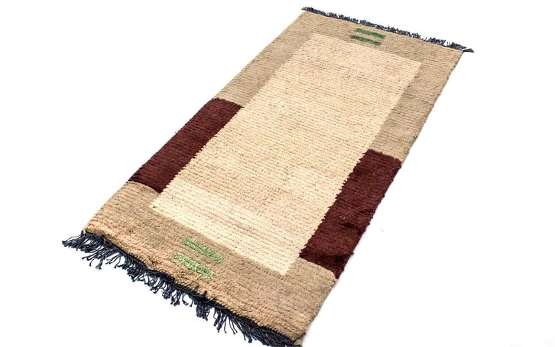 Nepal tapijt - 140 x 70 cm - beige