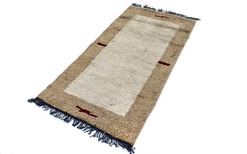 Nepal tapijt - 140 x 70 cm - beige