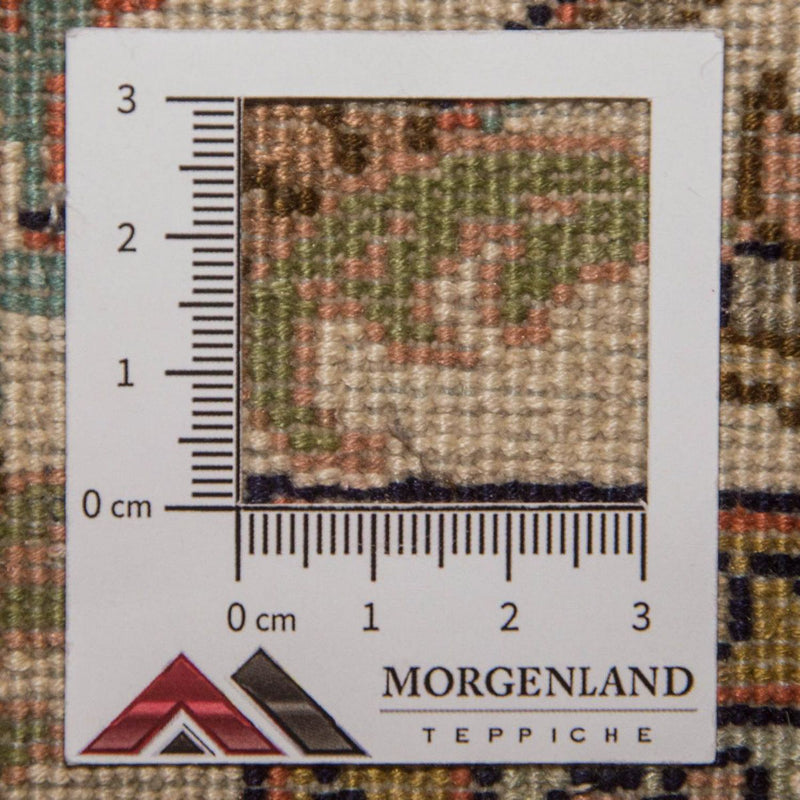 Zijden tapijt - Kashmir Silk - 184 x 124 cm - beige