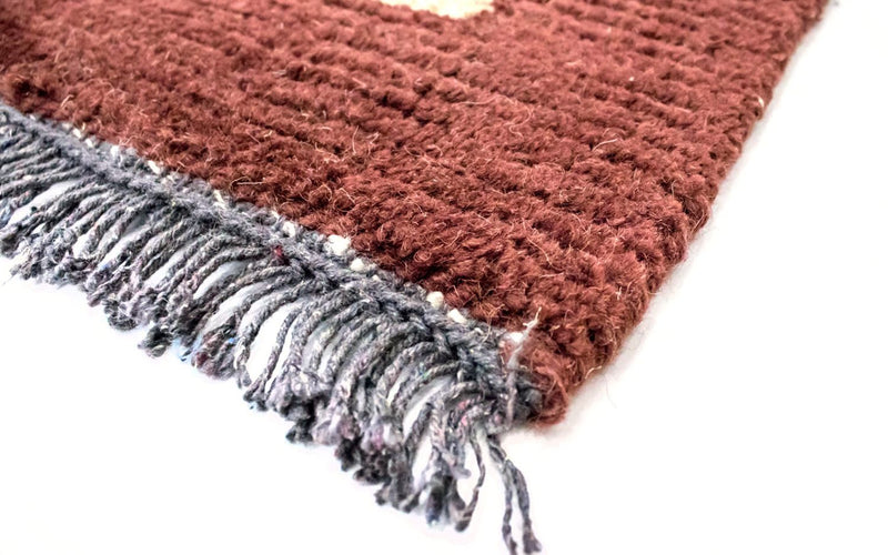 Nepal tapijt - 140 x 70 cm - beige