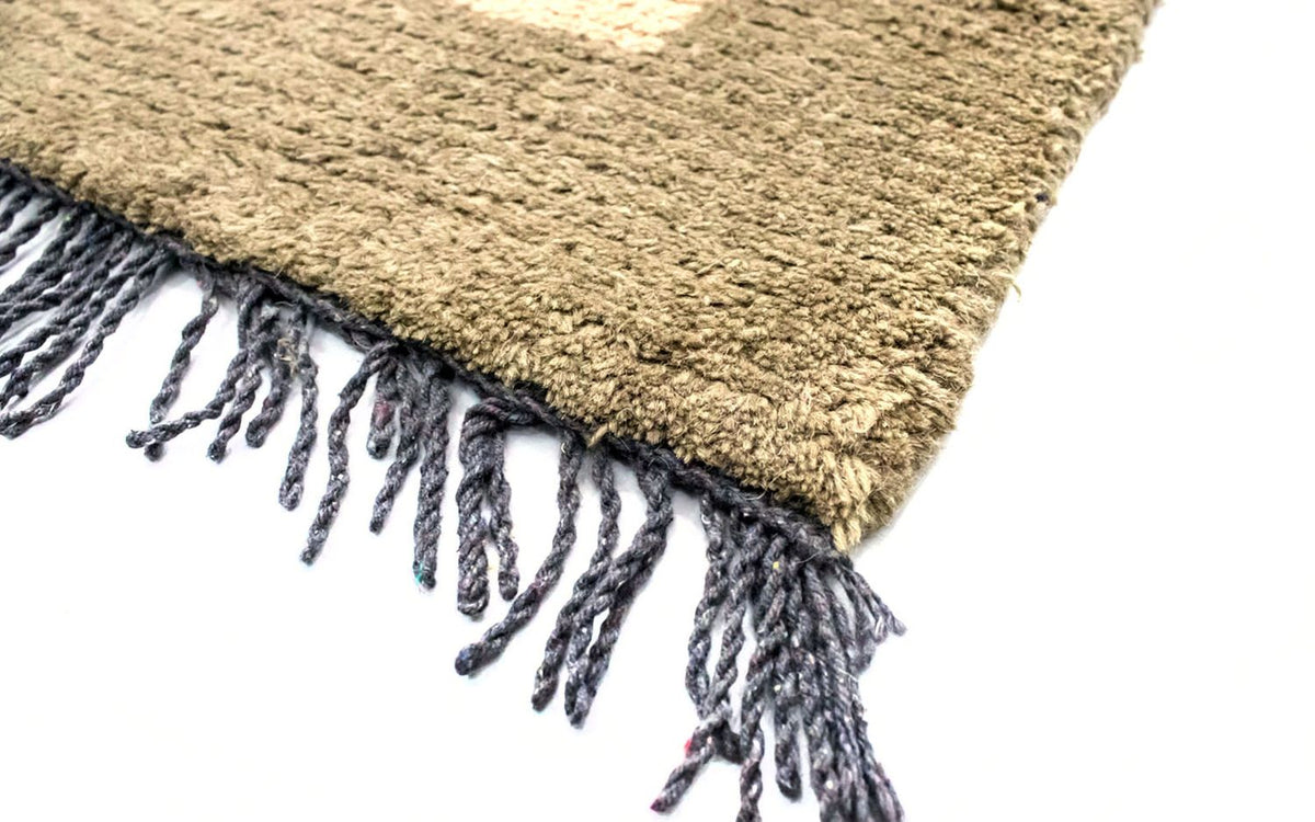 Nepal tapijt - 140 x 70 cm - beige