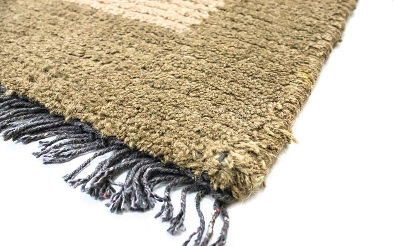 Nepal tapijt - 140 x 70 cm - beige
